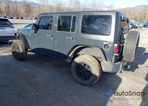 2016 Jeep Wrangler Unlimited Willys Wheeler из США, поврежденный, VIN 1C4BJWDG8GL191000